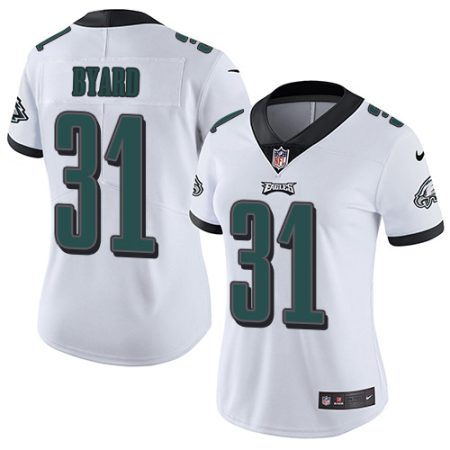 wholesale Eagles #31 Kevin Byard White Women's Stitched NFL Vapor Untouchable Limited Jersey