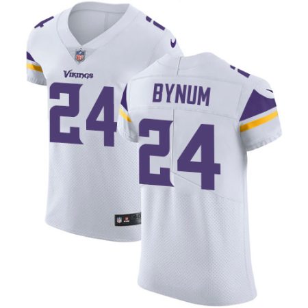 cheap Vikings #24 Camryn Bynum White Men's Stitched NFL New Elite Jersey