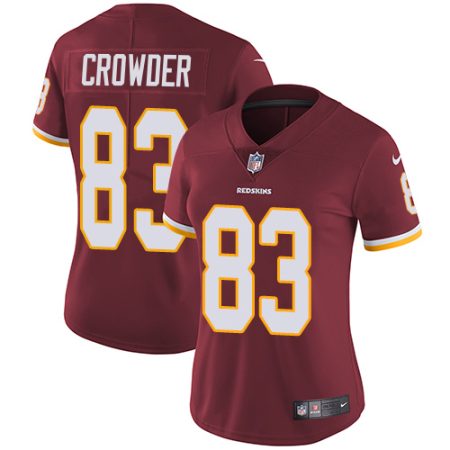 elite Commanders #83 Jamison Crowder Burgundy Red Team Color Women's Stitched NFL Vapor Untouchable Limited Jersey