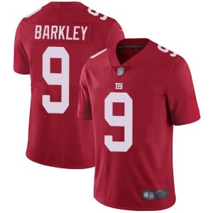 elite Giants #9 Matt Barkley Red Youth Stitched NFL Limited Inverted Legend Jersey