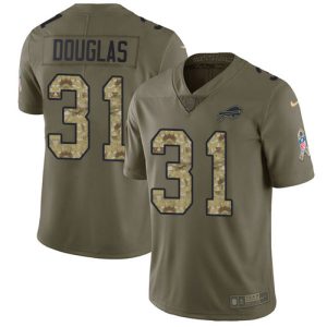 bills #31 rasul douglas olive/camo men's stitched nfl limited 2017 salute to service wholesale jersey