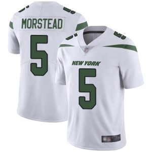 jets #5 thomas morstead white youth stitched nfl vapor untouchable limited wholesale jersey