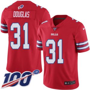 bills #31 rasul douglas red youth stitched nfl limited rush 100th season cheap jersey