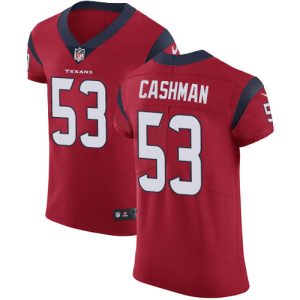 Texans #53 Blake Cashman Red Alternate Men's Stitched NFL New Elite Jersey