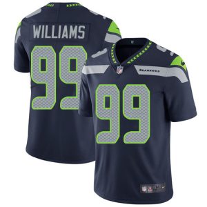 seahawks #99 leonard williams steel blue team color youth stitched nfl vapor untouchable limited cheap jersey