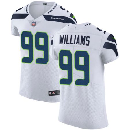 Seahawks #99 Leonard Williams White Men's Stitched NFL New Elite Jersey