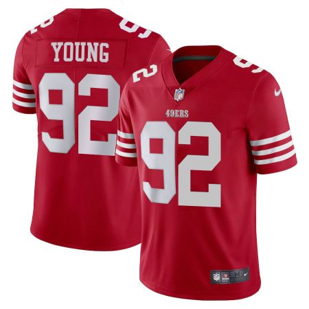 elite San Francisco 49ers #92 Chase Young Scarlet Men's 2022-23 Limited Stitched NFL Vapor Untouchable Jersey