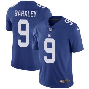 Giants #9 Matt Barkley Royal Blue Team Color Youth Stitched NFL Vapor Untouchable Limited Jersey