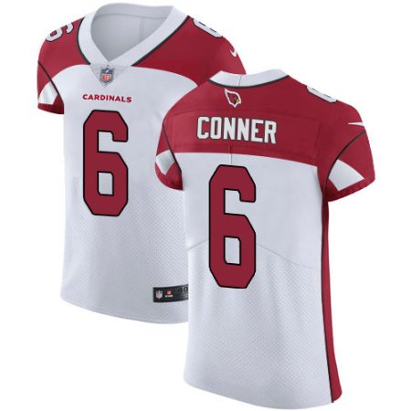 cheap Cardinals #6 James Conner White Men's Stitched NFL Vapor Untouchable Elite Jersey