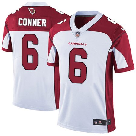 Cardinals #6 James Conner White Men's Stitched NFL Vapor Untouchable Limited Jersey