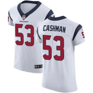 Texans #53 Blake Cashman White Men's Stitched NFL New Elite Jersey