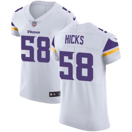 vikings #58 jordan hicks white men's stitched nfl new elite elite jersey