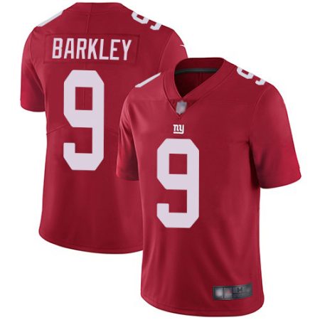 Giants #9 Matt Barkley Red Men's Stitched NFL Limited Inverted Legend Jersey