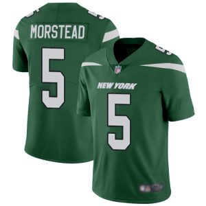 Jets #5 Thomas Morstead Green Team Color Men's Stitched NFL Vapor Untouchable Limited Jersey