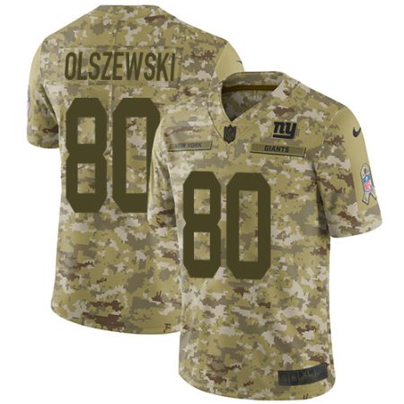 giants #80 gunner olszewski camo men's stitched nfl limited 2018 salute to service wholesale jersey