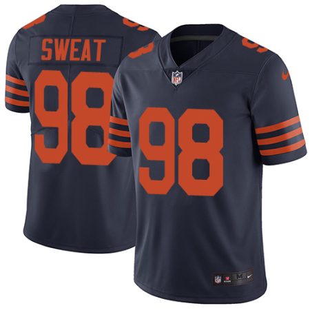 Bears #98 Montez Sweat Navy Blue Alternate Youth Stitched NFL Vapor Untouchable Limited Jersey