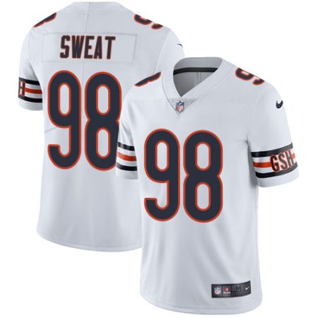 bears #98 montez sweat white youth stitched nfl vapor untouchable limited cheap jersey