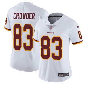 Commanders #83 Jamison Crowder White Women's Stitched NFL Vapor Untouchable Limited Jersey