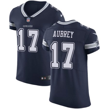 cowboys #17 brandon aubrey navy blue team color men's stitched nfl vapor untouchable elite cheap jersey