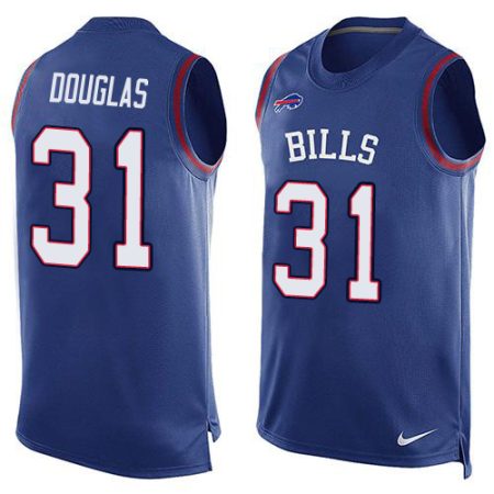 bills #31 rasul douglas royal blue team color men's stitched nfl limited tank top cheap jersey