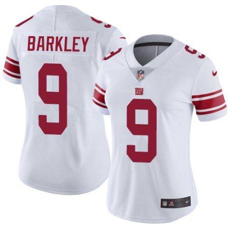 giants #9 matt barkley white women's stitched nfl vapor untouchable limited wholesale jersey