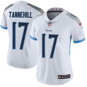 elite Titans #17 Ryan Tannehill White Women's Stitched NFL Vapor Untouchable Limited Jersey