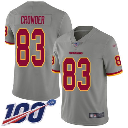 Commanders #83 Jamison Crowder Gray Men's Stitched NFL Limited Inverted Legend Jersey