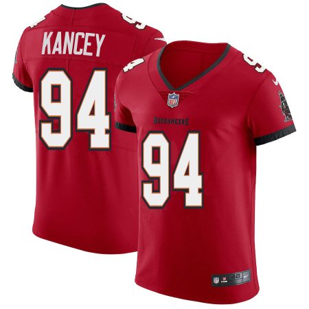 wholesale Tampa Bay Buccaneers #94 Calijah Kancey Men's Red Vapor Elite Jersey