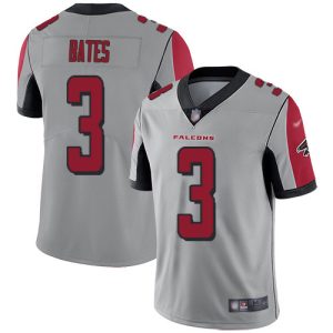 falcons #3 jessie bates silver stitched youth nfl limited inverted legend wholesale jersey