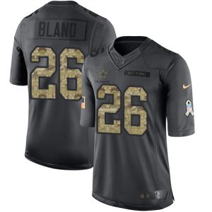 cowboys #26 daron bland black youth stitched nfl limited 2016 salute to service wholesale jersey