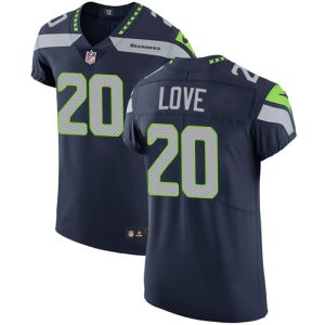 Seahawks #20 Julian Love Steel Blue Team Color Men's Stitched NFL Vapor Untouchable Elite Jersey