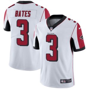 Falcons #3 Jessie Bates White Stitched Youth NFL Vapor Untouchable Limited Jersey