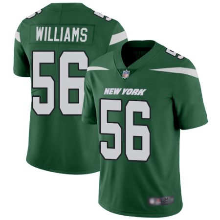 Jets #56 Quincy Williams Green Team Color Men's Stitched NFL Vapor Untouchable Limited Jersey