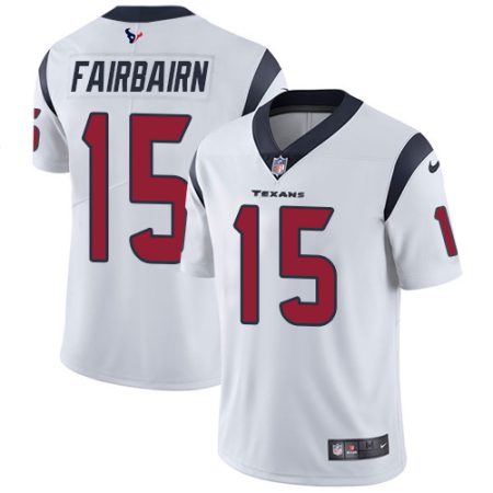 cheap Texans #15 Ka'imi Fairbairn White Men's Stitched NFL Vapor Untouchable Limited Jersey