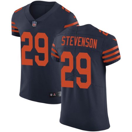 Bears #29 Tyrique Stevenson Navy Blue Alternate Men's Stitched NFL Vapor Untouchable Elite Jersey