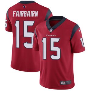 texans #15 ka'imi fairbairn red alternate men's stitched nfl vapor untouchable limited cheap jersey