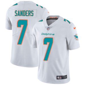 elite Dolphins #7 Jason Sanders White Men's Stitched NFL Vapor Untouchable Limited Jersey