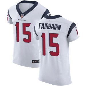 cheap Texans #15 Ka'imi Fairbairn White Men's Stitched NFL New Elite Jersey