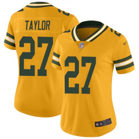 packers #27 patrick taylor gold women's stitched nfl limited inverted legend cheap jersey