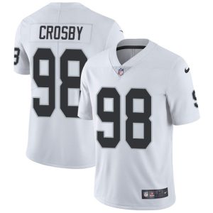 cheap Raiders #98 Maxx Crosby White Youth Stitched NFL Vapor Untouchable Limited Jersey