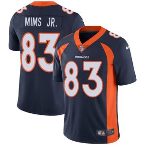 wholesale Broncos #83 Marvin Mims Jr. Navy Blue Alternate Men's Stitched NFL Vapor Untouchable Limited Jersey