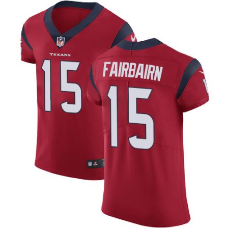 cheap Texans #15 Ka'imi Fairbairn Red Alternate Men's Stitched NFL New Elite Jersey