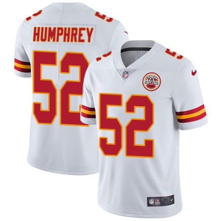 elite Chiefs #52 Creed Humphrey White Men's Stitched NFL Vapor Untouchable Limited Jersey