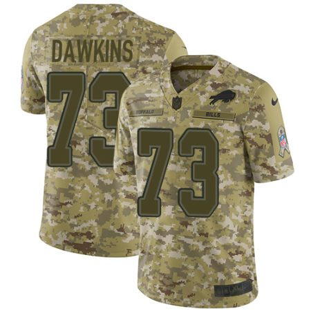 cheap Bills #73 Dion Dawkins Camo Men's Stitched NFL Limited 2018 Salute To Service Jersey