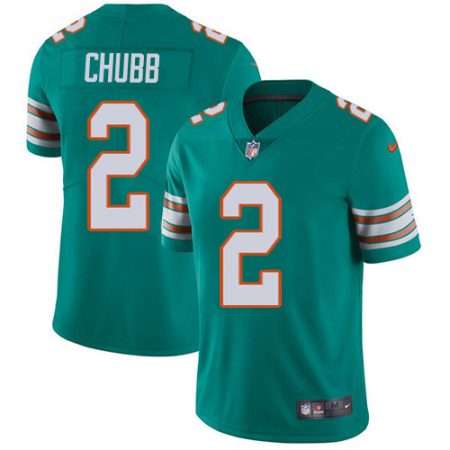 dolphins #2 bradley chubb aqua green alternate men's stitched nfl vapor untouchable limited cheap jersey