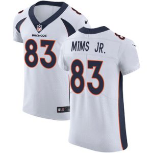 wholesale Broncos #83 Marvin Mims Jr. White Men's Stitched NFL New Elite Jersey