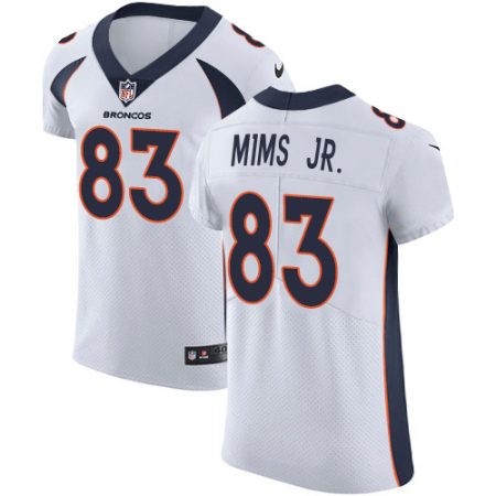 wholesale Broncos #83 Marvin Mims Jr. White Men's Stitched NFL New Elite Jersey