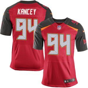 Buccaneers #94 Calijah Kancey Red Team Color Men's Stitched NFL Vapor Untouchable Elite Jersey