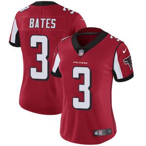 falcons #3 jessie bates red team color stitched women's nfl vapor untouchable limited wholesale jersey