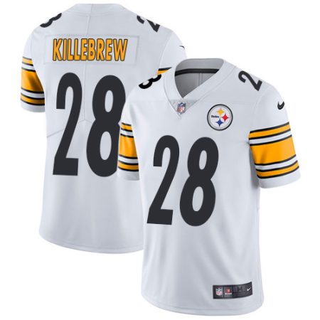 elite Steelers #28 Miles Killebrew White Youth Stitched NFL Vapor Untouchable Limited Jersey